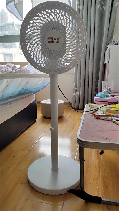 超市倒闭骆驼空气循环扇家用电风扇