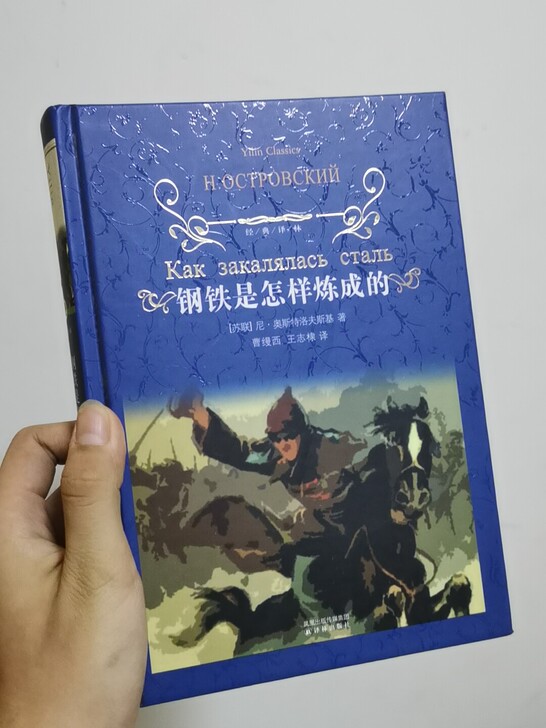 钢铁是怎样炼成的 硬壳精装 全新