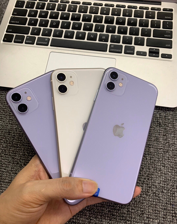 iPhone11紫色 苹果11纯原有面容 ...