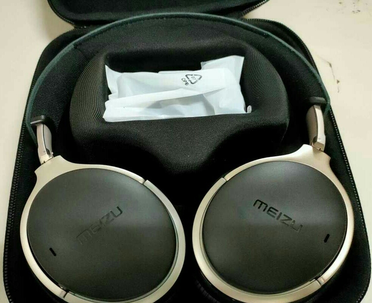 魅族 HD60 头戴式蓝牙耳机 买回来仅拆...