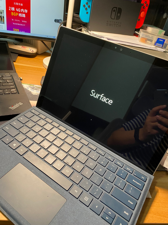 surface pro 4,带微软原装键盘