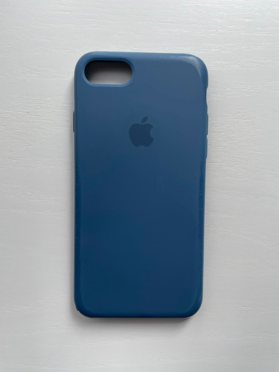 九成新 iPhone7 液态硅胶保护壳 宝...