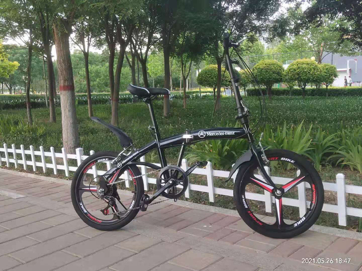 全新奔驰奥迪宝马折叠自行车，变速20寸折叠...