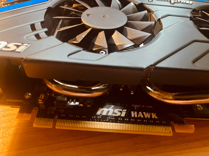 微星 显卡n660 hawk 内部很干净，...
