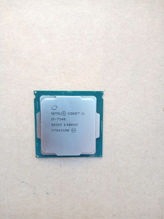 CPU 坏件 尸体 i5 7500  74...