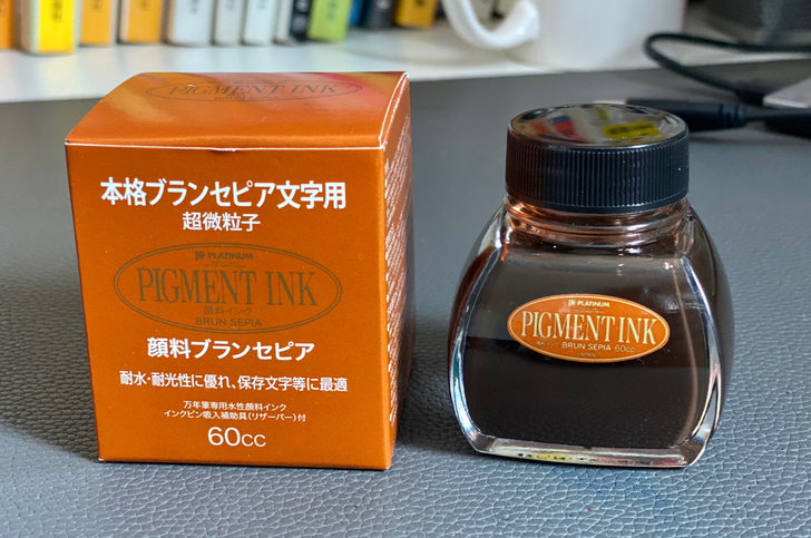 品牌型号 日本白金墨水