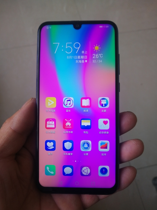 二手手机:华为荣耀10青春版，原装无拆修，...