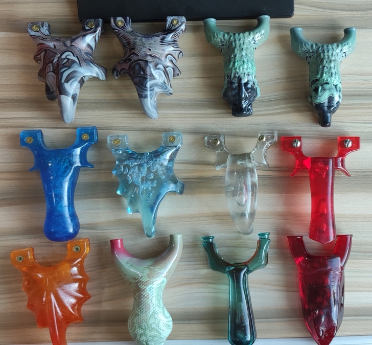聚碳弹弓,聚碳,弹弓。左右夹片超胖虎爪,狼...