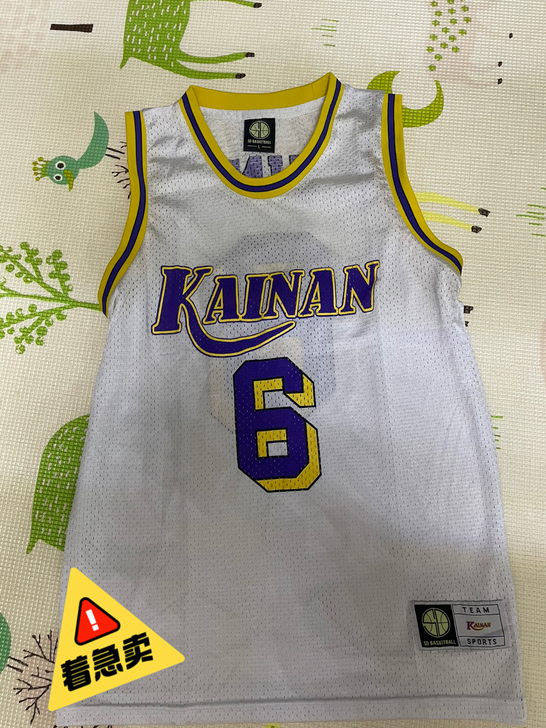 SD灌篮高手球衣队服海南6号神宗一郎篮球衣...