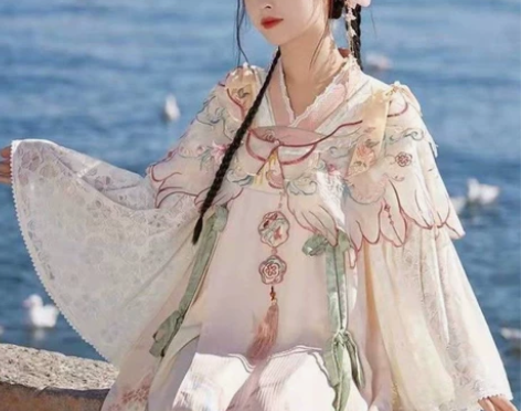 七月夕国风汉服 空谷 吊带齐胸裙交领上衣内...