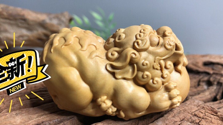 招财貔貅~手把件