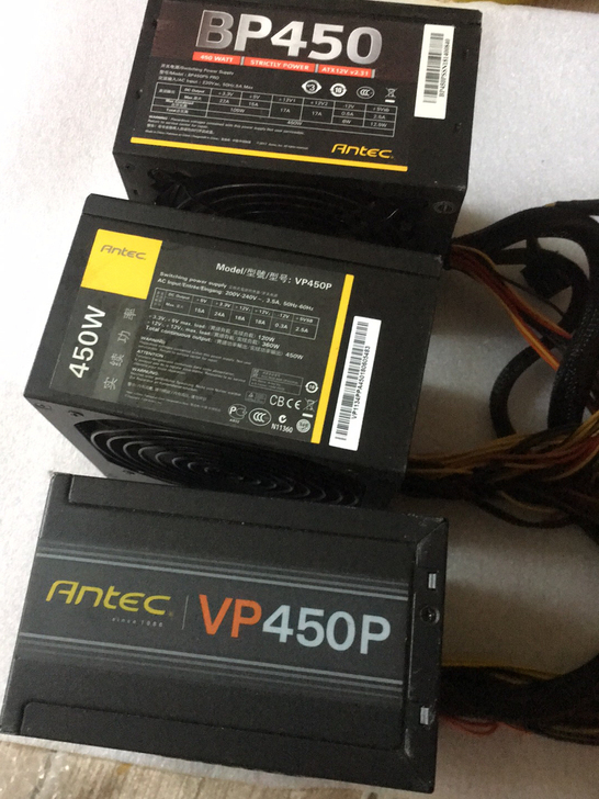 安钛克450W电源。安钛克额定450W电源...