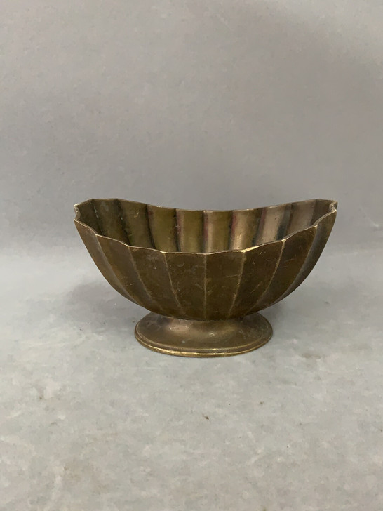 纯铜回流干果盘海外回流工艺品，欧洲回流，纯...