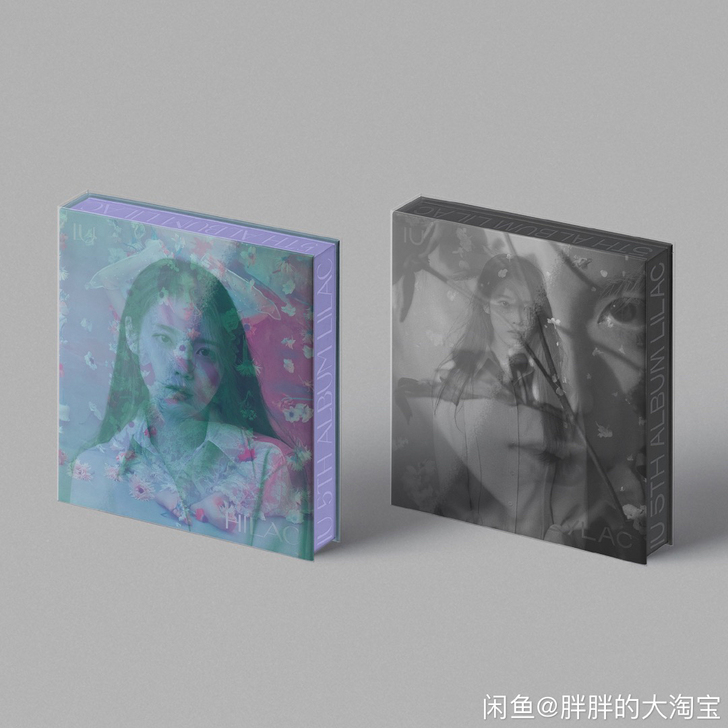 IU专辑李知恩大五LILAC黑色版本~全新...