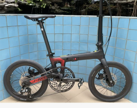 JAVA折叠自行车X3碳纤维折叠车8变速油...