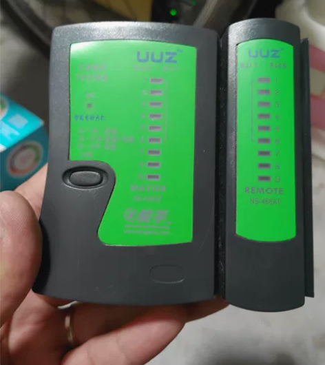 网线测线器,闲置,9新以上,带包 感兴趣的...