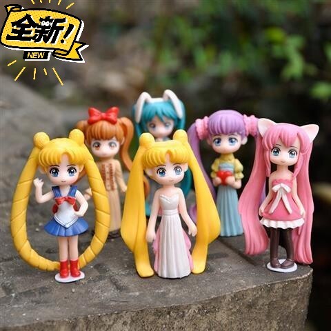 特价美少女战士6个14.9元包邮初音未来动...