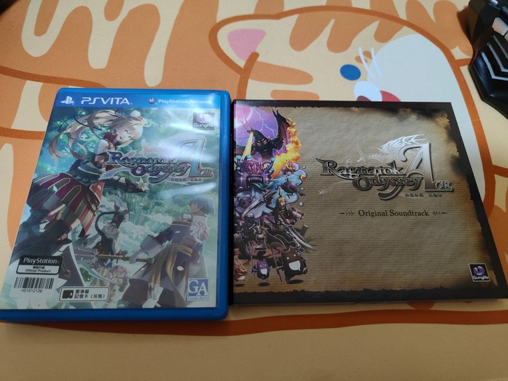 psv仙境传说ace首发版，带cd特典，北...