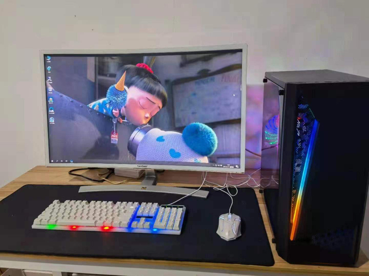 个人台式电脑整套 台式主机电脑几乎全新 ,...