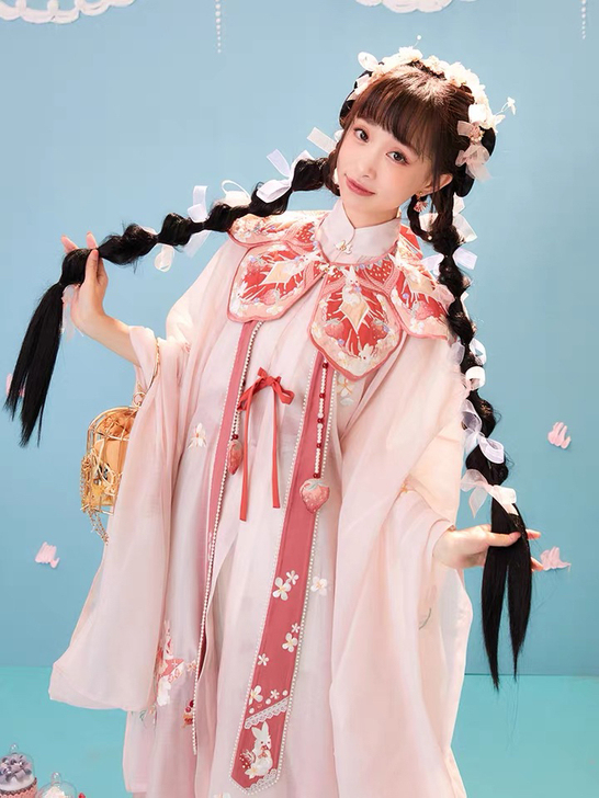 【十三余 小豆蔻儿】[兔兔草莓] 立领长衫...