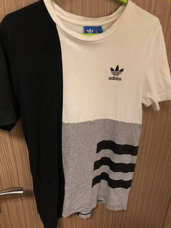正品阿迪达斯三叶草T恤S码