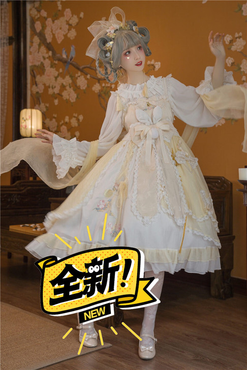 月光兔 jsk Lolita连衣裙 中华风...