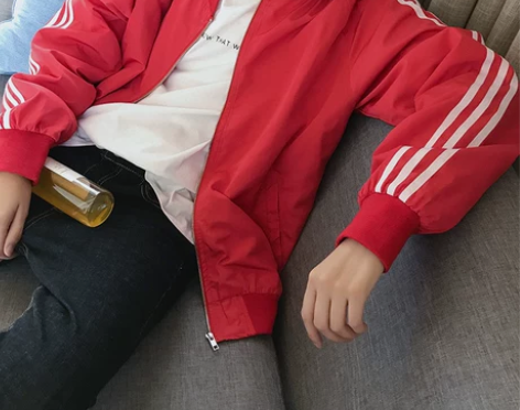 棒球衣服外套春秋季韩版休闲运动潮流修身帅气...