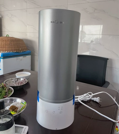 全新 美的超声波加湿器,高45cm,直径1...