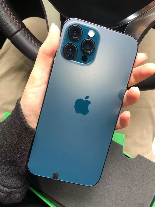 二手苹果手机iPhone11蓝色128G国...
