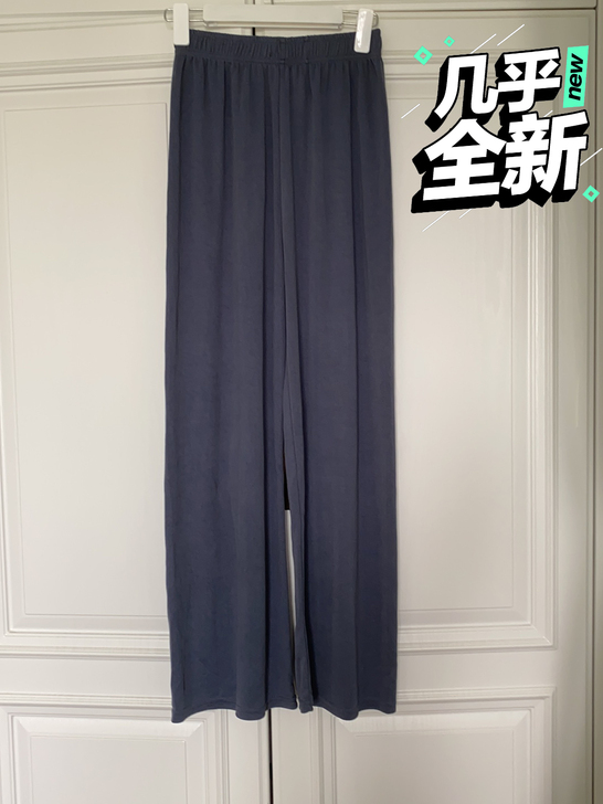 女士夏季薄款铜氨丝阔腿裤，女士夏季薄款拖地...