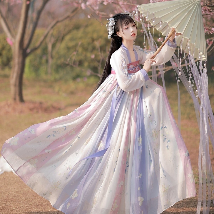 茗月萱汉服，官方正品xxl，三米裙摆，暑假...