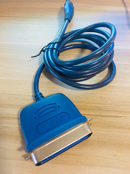 USB转并口打印机线
