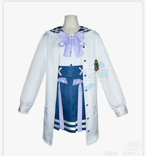 虚拟主播阿夸cos服 Vtuber凑阿库娅...