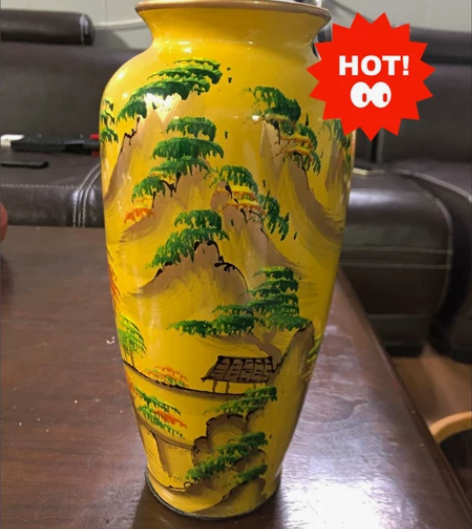 捡漏！中式陶瓷花瓶摆件客厅电视柜玄关装饰品...