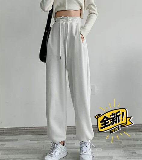白色休闲裤,显腰细 感兴趣的话点“我想要”...