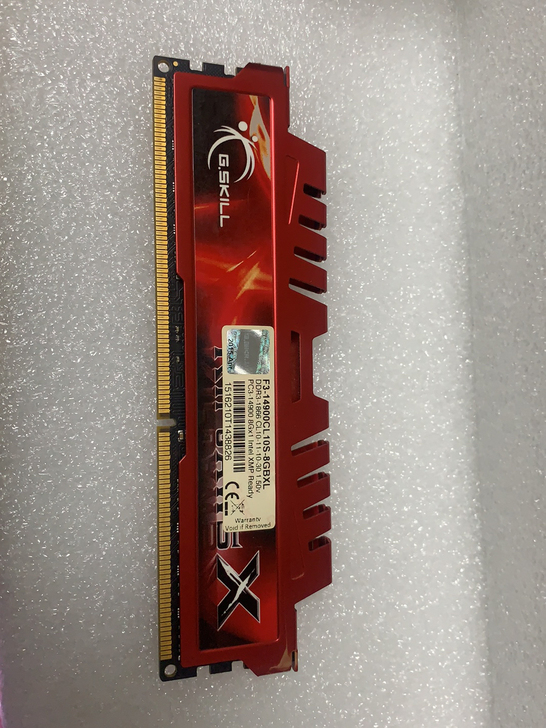 芝奇DDR3 1866 8G，大钢牙马甲条...