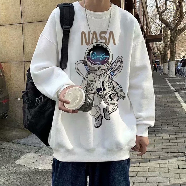 1男士卫衣2021新款秋季长袖韩版潮流宽松...