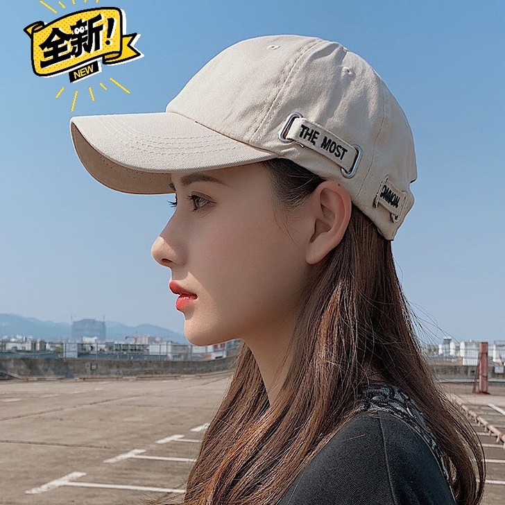帽子女韩版棒球帽潮牌鸭舌帽ins休闲百搭时...