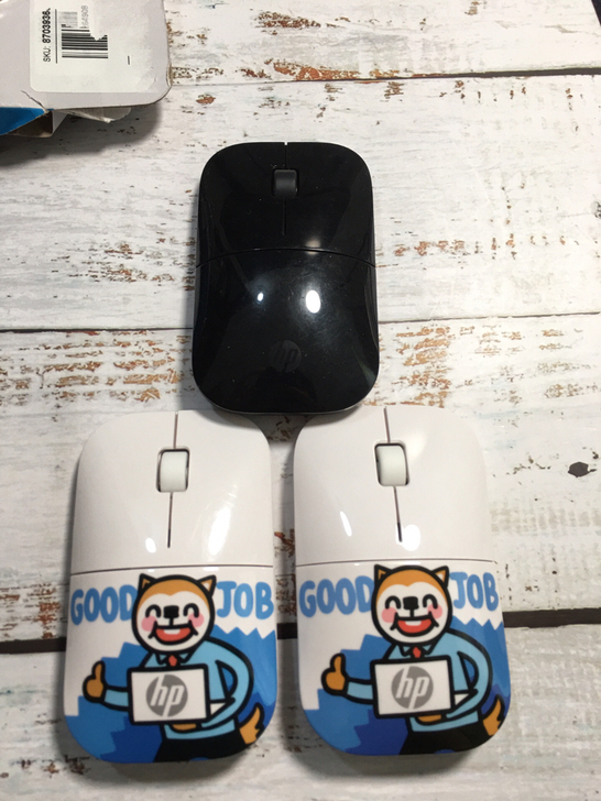 惠普Z3700无线鼠标 超薄鼠标 黑色 小...