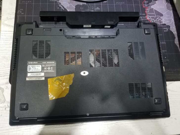 神州笔记本电脑毁灭者dc kg85s1n外...