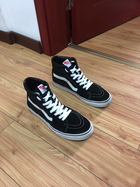 vans凡斯万斯经典复古高帮男运动休闲板鞋...