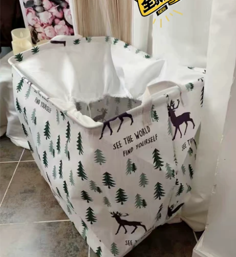 大容量收纳100L,折叠设计,收纳衣物,防...
