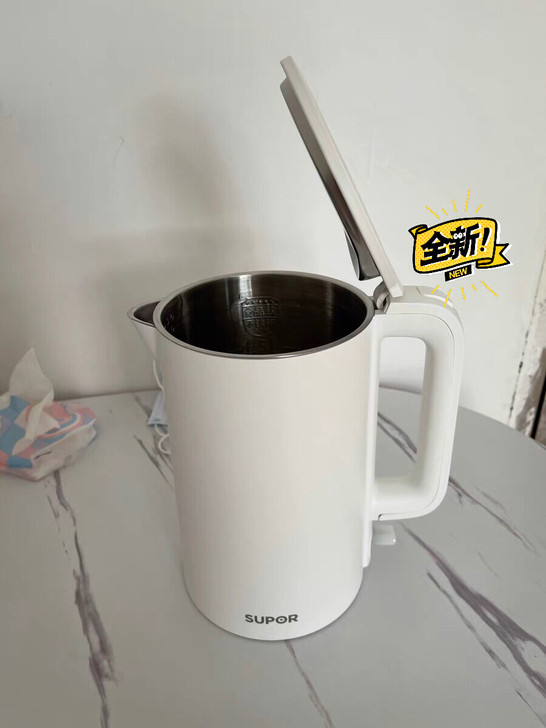 苏泊尔电热水壶家用全自动断电烧水壶电热保温...