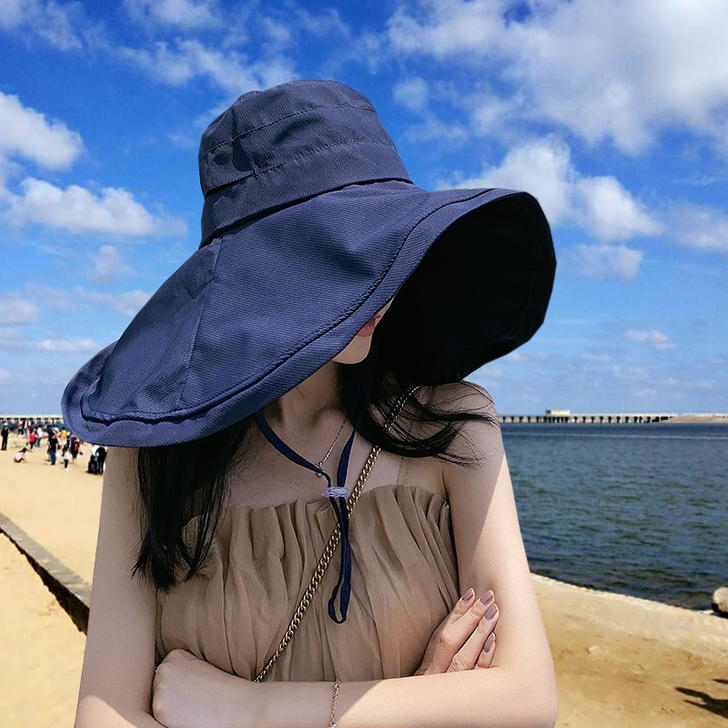 戴发 帽子