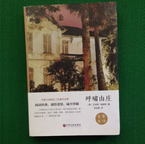 呼啸山庄 勃朗特 中国文联出版社 九成新左...