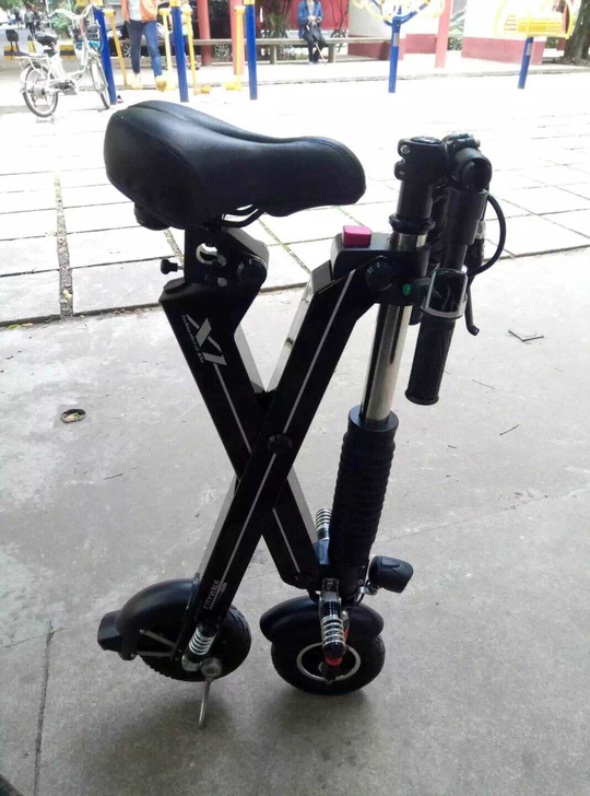 转让正步X1折叠电动车,官方数据续航40-...