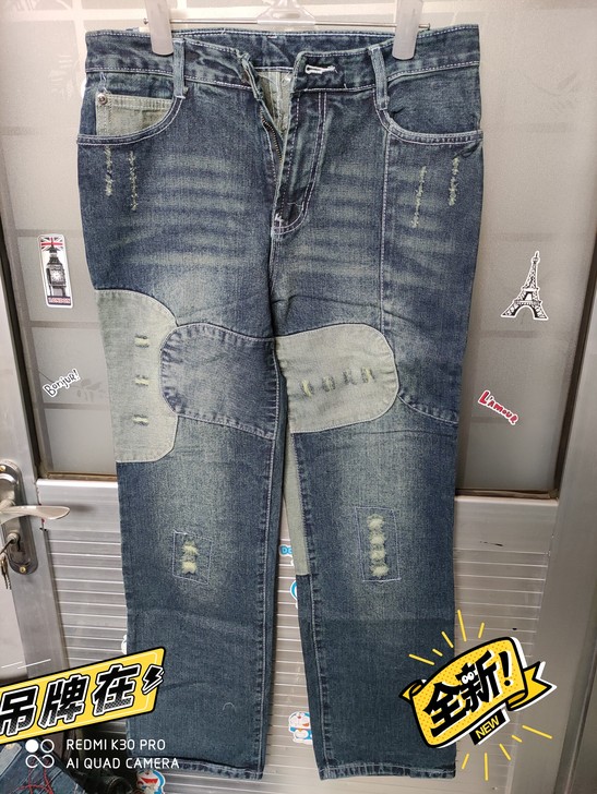 全新带吊牌个性牛仔裤,余几件小码,29码....
