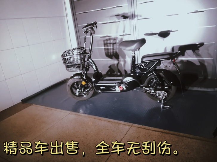 美女一手电动车，轻便小巧，代步神器有需要的...