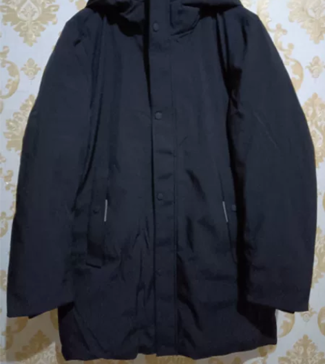 全新男士中长款羽绒服样衣 全新男士中长款羽...