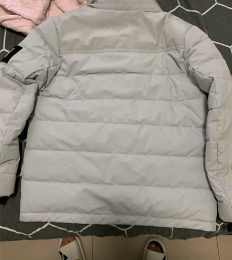 男士森马羽绒服，穿过一次，我胖了穿不了了，...